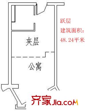 公園天下戶型圖戶型圖 1室1廳