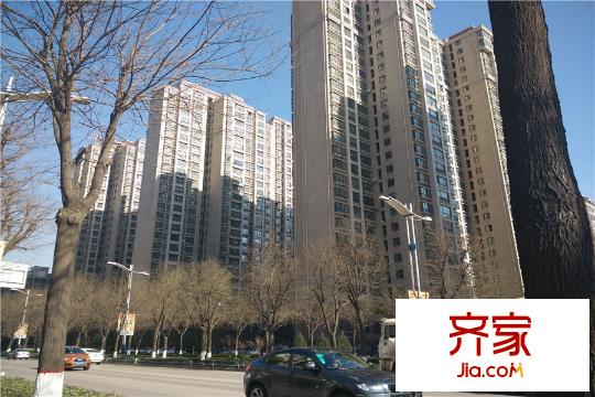曲江觀山悅小區(qū)外景（2015-12-16）
