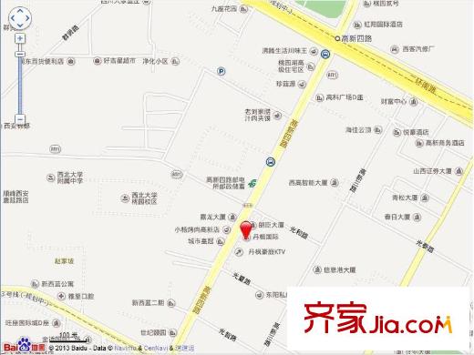 丹楓國(guó)際交通圖 