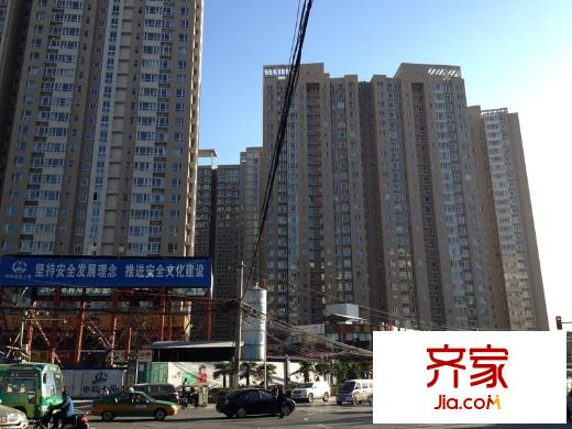 豪盛時(shí)代華城外景圖 