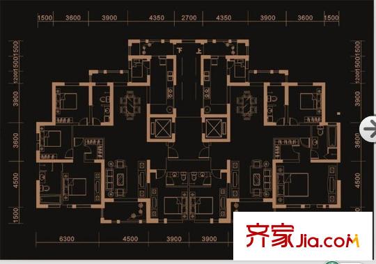 保億風(fēng)景御園戶型圖保億?風(fēng)景御園 3室 戶型圖 3室2廳2衛(wèi)1廚