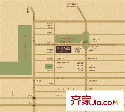 保億風(fēng)景御園交通圖