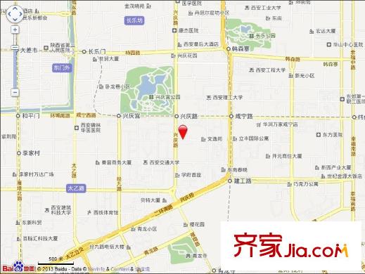 常春藤花園交通圖