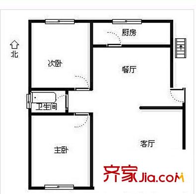 萬(wàn)國(guó)花園 2室 戶(hù)型圖