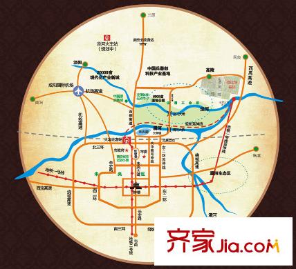 維也納森林區(qū)位圖
