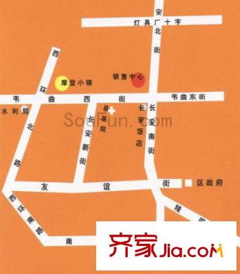 摩登小鎮(zhèn)交通圖