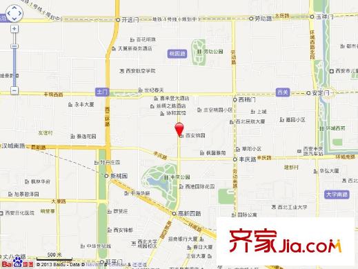 錦園小區(qū)交通圖