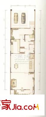 金地芙蓉世家 6室3廳4衛(wèi) 一層戶型圖