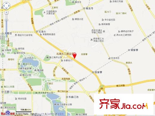 龍湖紫都城交通圖