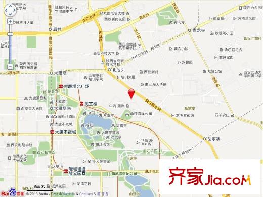 龍湖紫都城交通圖