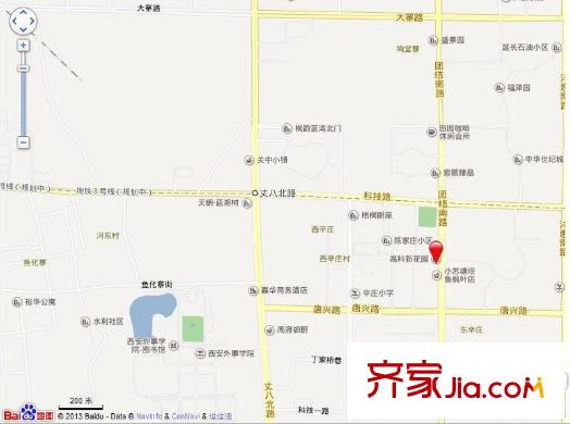 高科新花園交通圖 