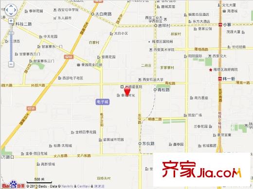 萬國花園交通圖