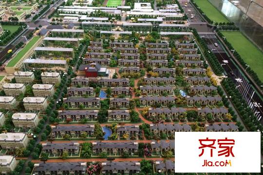 榮華?寶格麗小鎮(zhèn)沙盤(pán)實(shí)景（2015-5-22）