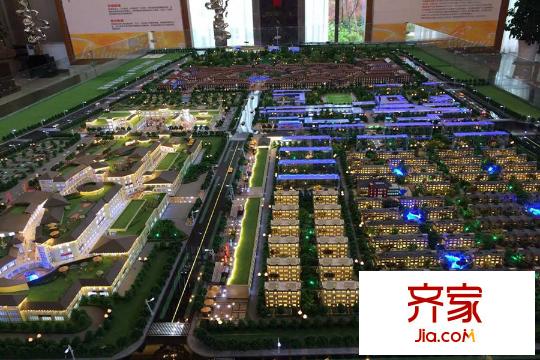 榮華?寶格麗小鎮(zhèn)沙盤實景（2015-5-22）