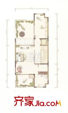 金地芙蓉世家 6室3廳4衛(wèi) 三層戶型圖