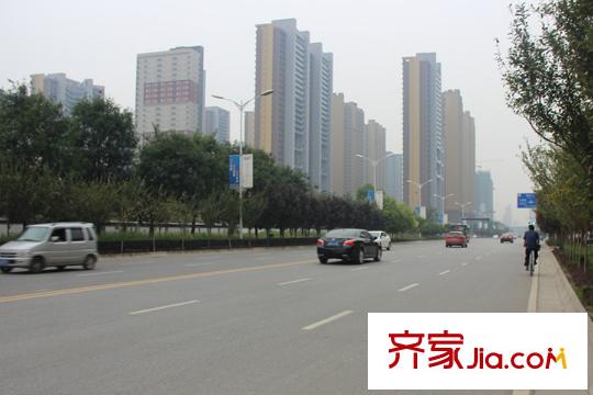 珠江帝景山莊周邊道路