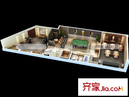萊安逸琿18號(hào)樓疊下負(fù)二層 3室2廳2衛(wèi)1廚