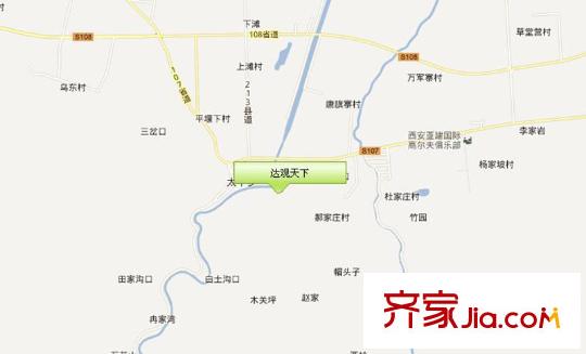 達(dá)觀天下交通圖