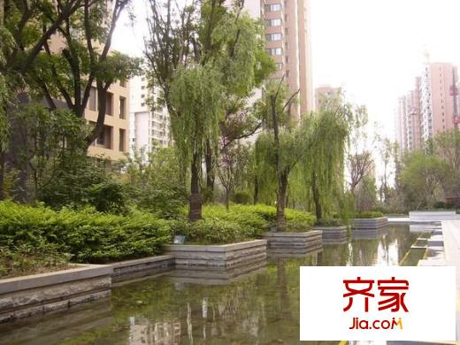 夏日景色外景圖 