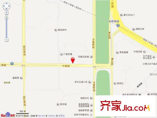 華府新桃園交通圖 