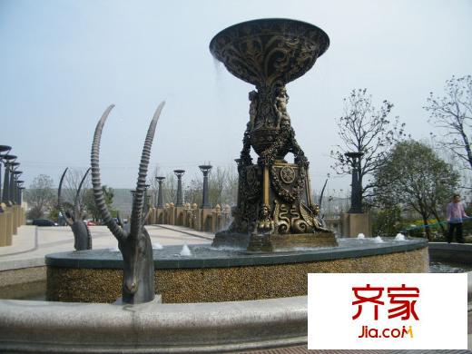綠地國際生態(tài)城實景圖社區(qū)園林