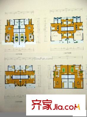 曲江佳園別墅戶型圖7室4廳3衛(wèi)1廚