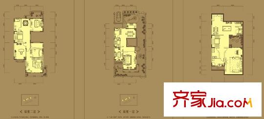 薩拉曼卡聯(lián)墅L-1戶(hù)型  5室4廳4衛(wèi)