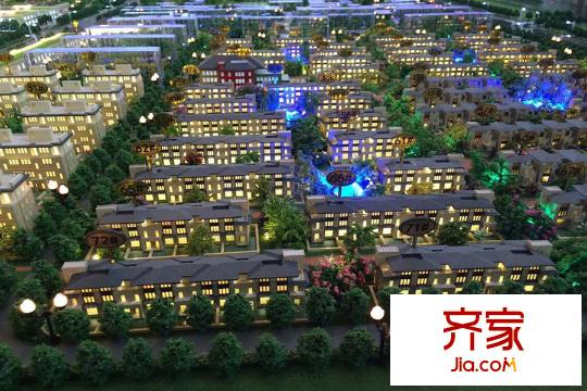 榮華?寶格麗小鎮(zhèn)沙盤實景（2015-5-22）