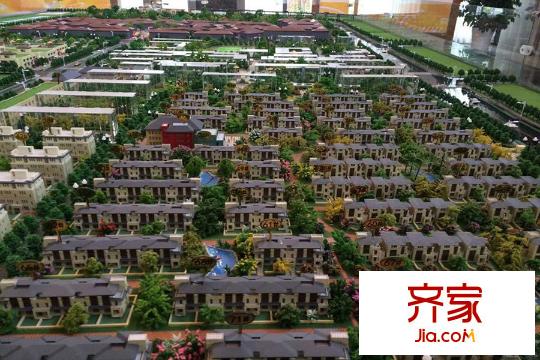 榮華?寶格麗小鎮(zhèn)沙盤實景（2015-5-22）