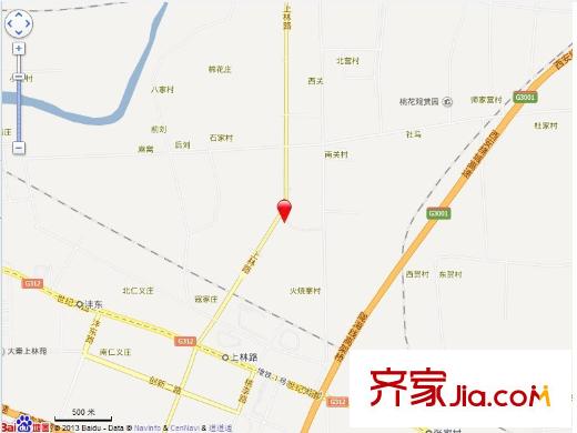 陽光城西西安小鎮(zhèn)交通圖區(qū)位圖