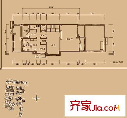 雁鳴墅語(yǔ)E1-1 4室5廳2衛(wèi)2廚