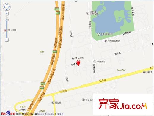 銀河灣交通圖 