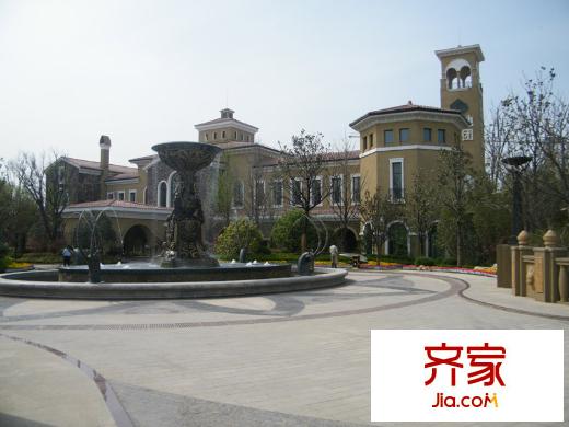綠地國際生態(tài)城實景圖社區(qū)園林