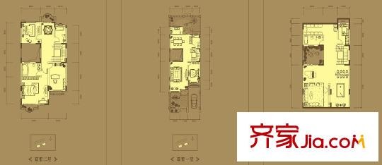 薩拉曼卡聯(lián)墅L-2（H）戶(hù)型   5室4廳4衛(wèi)