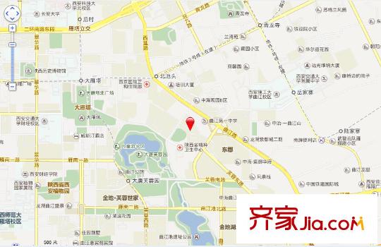 中海熙岸交通圖 