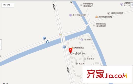 錦繡時代交通圖3