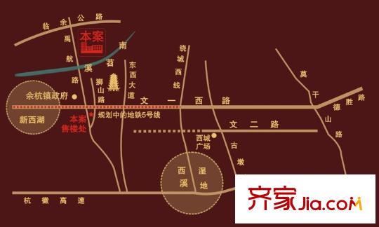 錦繡時代交通圖