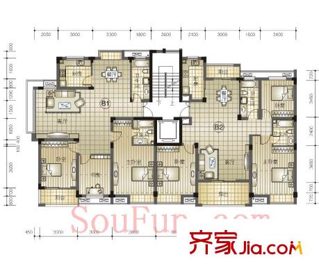 廣景苑 戶型圖