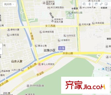 古蕩小區(qū)交通圖1