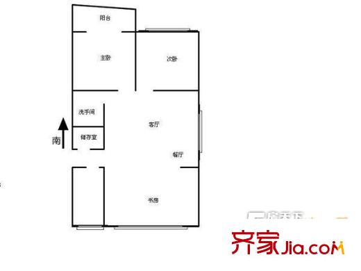 浪琴翠園戶型圖3室 戶型圖 3室2廳2衛(wèi)1廚