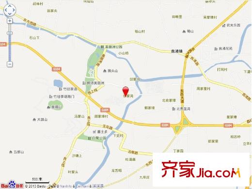 良渚文化村陽光天際交通圖