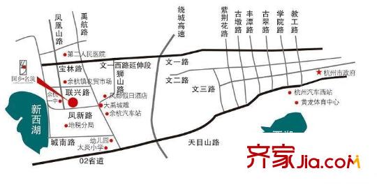 永安圓鄉(xiāng)名筑交通圖