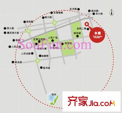 東方俊園交通圖