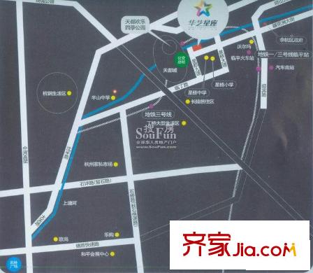 華藝星座交通圖位置圖