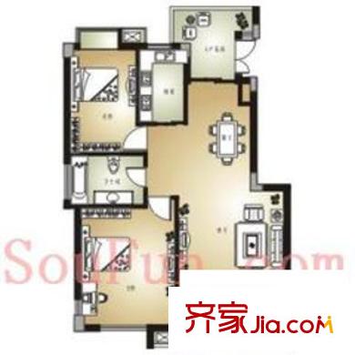 東田小城之春 戶型圖
