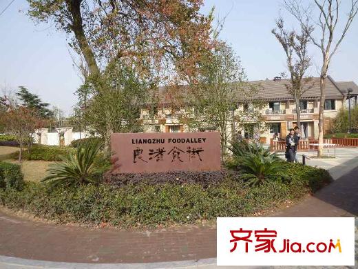 良渚文化村陽光天際配套圖附近的良渚食街