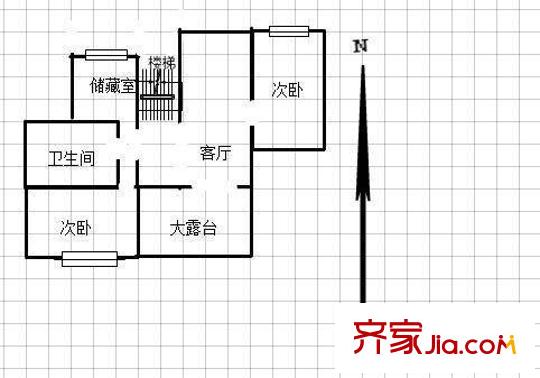 湖畔蓮花港家園 0室 戶型圖