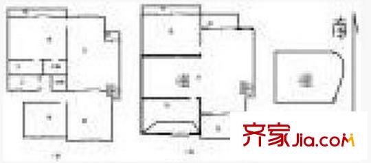 湖畔蓮花港家園 4室 戶型圖