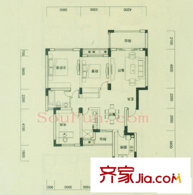 南苑毓秀家園 戶型圖