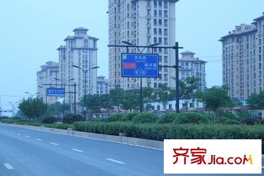 眾安理想灣附近馬路